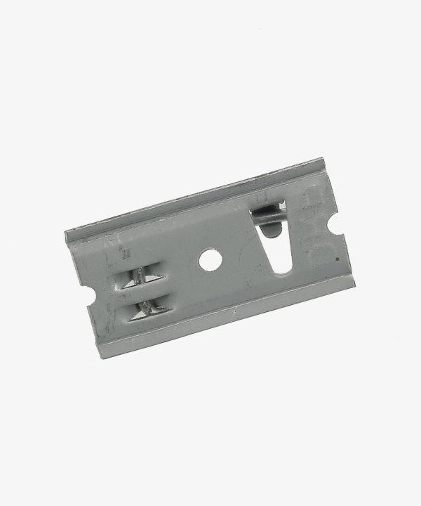 Trägerblech mit Nadelsystem für 2er Feldspange, Miniatur